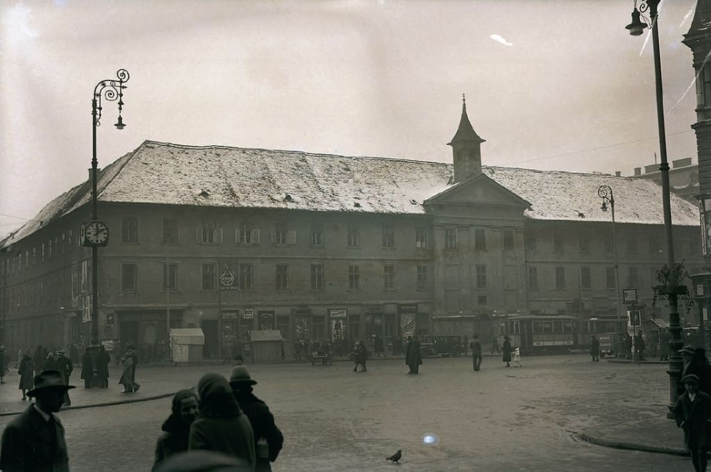 Ilica 1931. godine. Zakladna bolnica